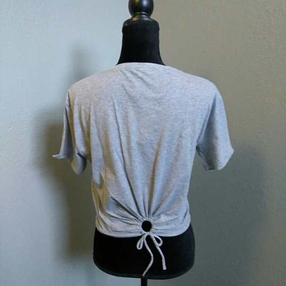 LADY'S LIGHT WEIGHT CROP TOP - Picture 5 of 8